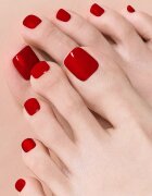 OHORA Gel Nail Sticker P Basic Pedicure nálepky na nehty na nohy odstín PBS-004 30 ks
