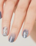 OHORA Semi Cured Gel Nail Strips N Gleam Blue nálepky na nehty odstín ND-079-J 1 ks