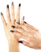 OHORA Semi Cured Gel Nail Strips N Party Night nálepky na nehty odstín ND-041-G 1 ks