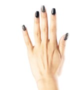 OHORA Semi Cured Gel Nail Strips N Party Night nálepky na nehty odstín ND-041-G 1 ks