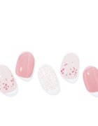 OHORA Semi Cured Gel Nail Strips N Rose Diamond nálepky na nehty odstín ND-355 1 ks