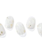 OHORA Semi Cured Gel Nail Strips N Silky Marble nálepky na nehty odstín ND-015-G 1 ks