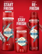 Old Spice Deep Sea tuhý deodorant pro muže 65 ml
