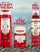 Old Spice Gentle Man's Aloe & Rain deodorant ve spreji bez obsahu hliníku 140 ml