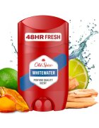 Old Spice Whitewater tuhý deodorant pro muže 50 g