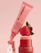 OLEHENRIKSEN Pout Preserve Sugar Melt Exfoliating Lip Scrub cukrový peeling na rty odstín Strawberry Sorbet 8 g