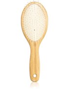 Olivia Garden Bamboo Touch plochý kartáč na vlasy a vlasovou pokožku Nylon M 1 ks