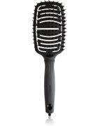 Olivia Garden Care Flex Board & Nylon Black plochý kartáč na vlasy 1 ks