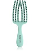 Olivia Garden Club The Nomad Detangling&Shine Fingerbrush​ plochý kartáč na vlasy Mint 1 ks