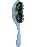 Olivia Garden Club The Reset Detangling&Shine Hairbrush plochý kartáč s pouzdrem Blue 1 ks