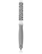 Olivia Garden Expert Shine Wavy Bristles White&Grey kartáč na vlasy průměr 15 mm 1 ks