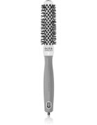 Olivia Garden Expert Shine Wavy Bristles White&Grey kartáč na vlasy průměr 20 mm 1 ks