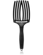 Olivia Garden Fingerbrush Boar & Nylon kartáč na vlasy s nylonovými a kančími štětinami Full Black L 1 ks
