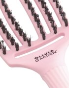 Olivia Garden Fingerbrush ThinkPink Boar & Nylon Jaipur Rose kartáč na vlasy 1 ks