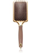 Olivia Garden Rectangular Paddle kartáč pro snadné rozčesání vlasů Gold&Brown 1 ks