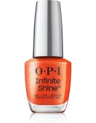 OPI The new cons Infinity Shine lak na nehty odstín Shock Em Orange 15 ml