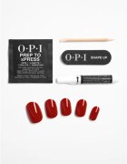 OPI xPRESS/ON umělé nehty Big Apple Red 30 ks