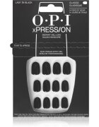 OPI xPRESS/ON umělé nehty Lady in Black 30 ks