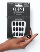 OPI xPRESS/ON umělé nehty Lady in Black 30 ks