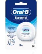 Oral-B Essential Floss Unwaxed nevoskovaná dentální nit 50 m