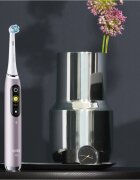 Oral-B iO 9 elektrický zubní kartáček s nabíjecím pouzdrem Rose Quartz 1 ks