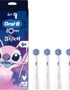 Oral-B iO Kids Disney Stitch Angel náhradní hlavice pro zubní kartáček pro děti 6 y+ 4 ks