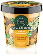 Organic Shop Body Desserts Mango Sugar Sorbet obnovující cukrový peeling na tělo 450 ml