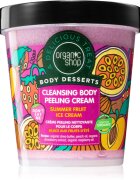Organic Shop Body Desserts Summer Fruit Ice Cream čisticí peelingový krém 450 ml