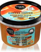 Organic Shop Coffee Toffee tělový peeling s povzbuzujícím účinkem 250 ml