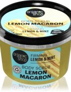 Organic Shop Lemon Macaron zpevňující tělový peeling 250 ml