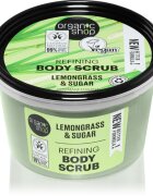 Organic Shop Lemongrass & Sugar jemný peeling na tělo 250 ml
