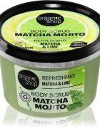 Organic Shop Matcha Mojito osvěžující tělový peeling 250 ml