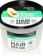 Organic Shop Natural Avocado & Honey regenerační maska na vlasy 250 ml