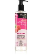 Organic Shop Natural Raspberry & Acai čisticí šampon pro objem 280 ml