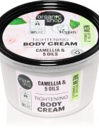 Organic Shop Organic Camellia & 5 Oils pečující tělový krém 250 ml