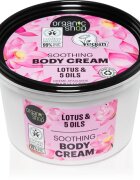 Organic Shop Organic Lotus & 5 Oils pečující tělový krém 250 ml
