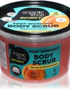 Organic Shop Sport Peach & Magnesium tělový peeling 250 ml