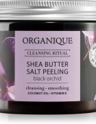Organique Black Orchid solný peeling s bambuckým máslem 200 g