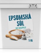 Organis Epsomská sůl sůl do koupele 5 kg