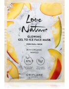 Oriflame Love Nature Gel To Ice Organic Mango rozjasňující pleťová maska 10 ml