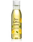 Oriflame Love Nature Organic Lemon & Mint hloubkově čisticí šampon pro mastné vlasy 250 ml