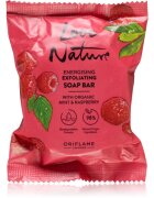 Oriflame Love Nature Organic Mint & Raspberry čisticí tuhé mýdlo 75 g