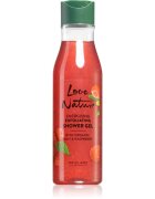 Oriflame Love Nature Organic Mint & Raspberry exfoliační sprchový gel 250 ml
