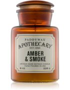 Paddywax Apothecary Amber & Smoke vonná svíčka 226 g