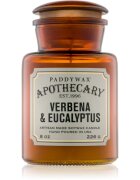 Paddywax Apothecary Verbena & Eucalyptus vonná svíčka 226 g