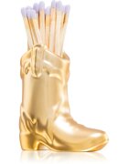 Paddywax Cowboy Boot Match Holder zápalky Gold Metallic 25 g