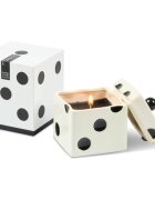 Paddywax Lucky Dice Lava Stone vonná svíčka z keramiky 283 g