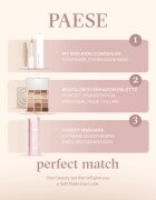 Paese Self Glow Eyeshadow Palette paletka očních stínů odstín Nude 12.5 g