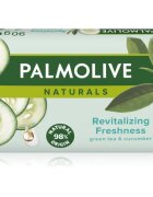 Palmolive Naturals Green Tea and Cucumber tuhé mýdlo se zeleným čajem 90 g