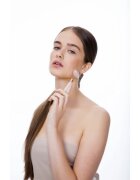 PALSAR7 Massage Roller and Guasha Rose Quartz masážní váleček na obličej a masážní pomůcka